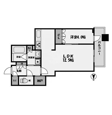 物件○○の間取り図