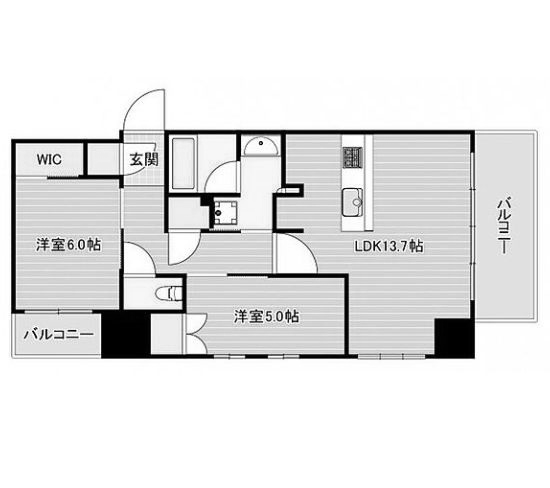 物件○○の間取り図