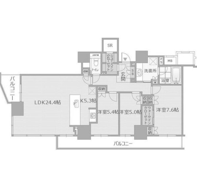 物件○○の間取り図