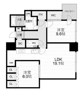 物件○○の間取り図