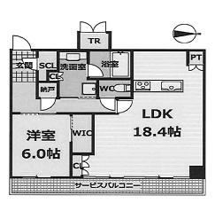 物件○○の間取り図