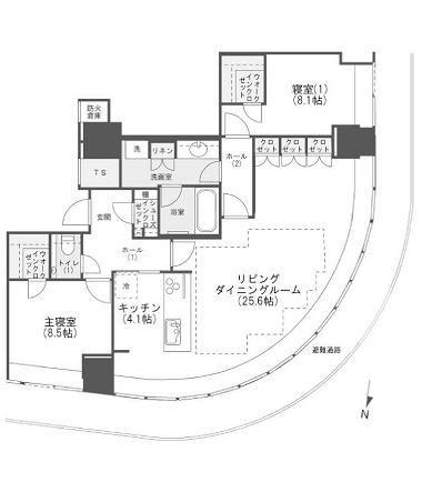 物件○○の間取り図