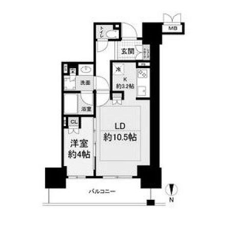 物件○○の間取り図