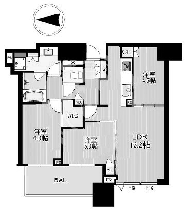 物件○○の間取り図