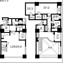 物件○○の間取り図