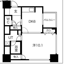 物件○○の間取り図