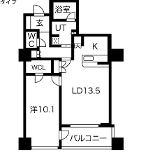 物件○○の間取り図