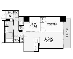 物件○○の間取り図