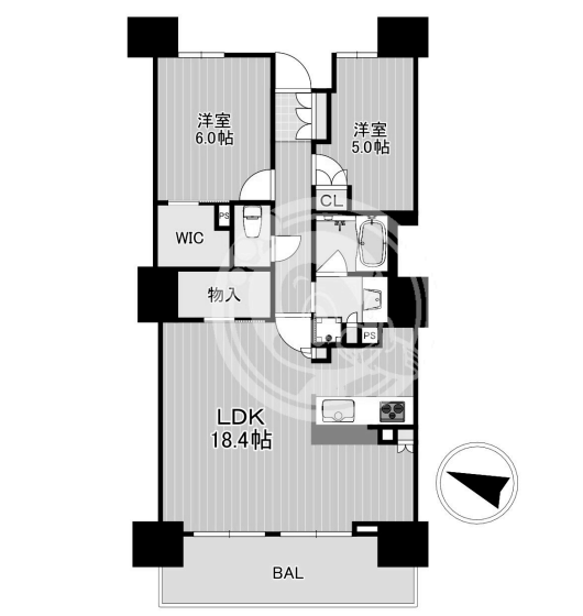 物件○○の間取り図