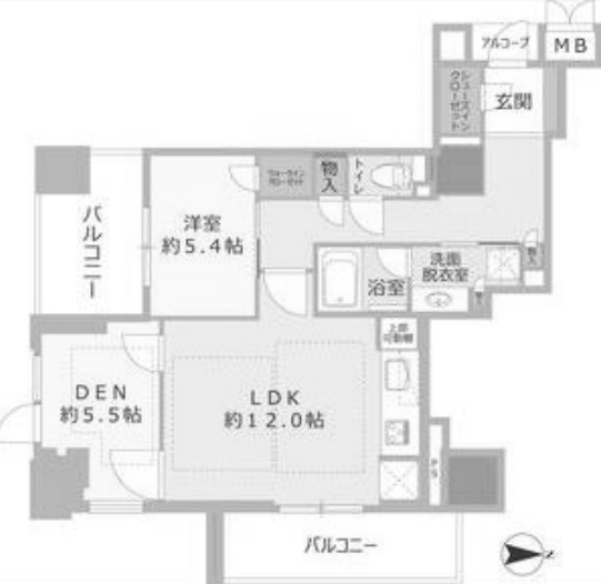 物件○○の間取り図