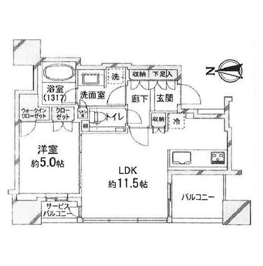 物件○○の間取り図