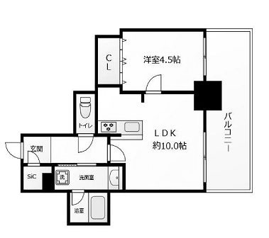 物件○○の間取り図