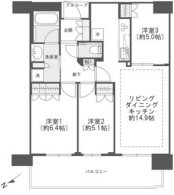 物件○○の間取り図