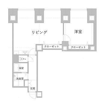 物件○○の間取り図