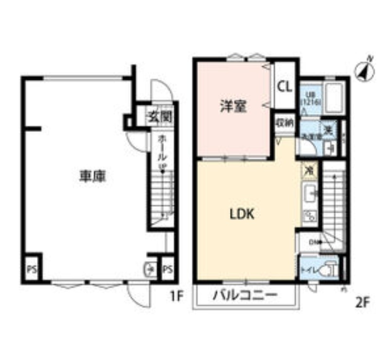 物件○○の間取り図