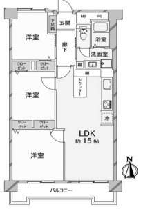 物件○○の間取り図