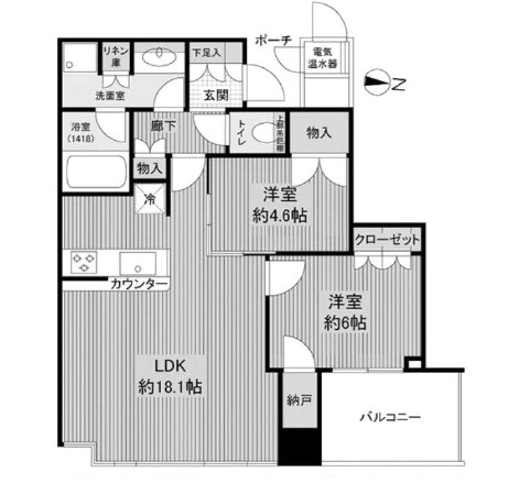 物件○○の間取り図