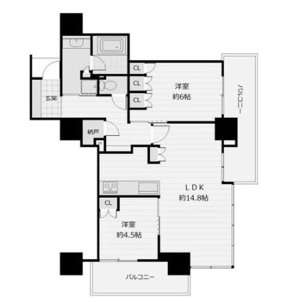 物件○○の間取り図