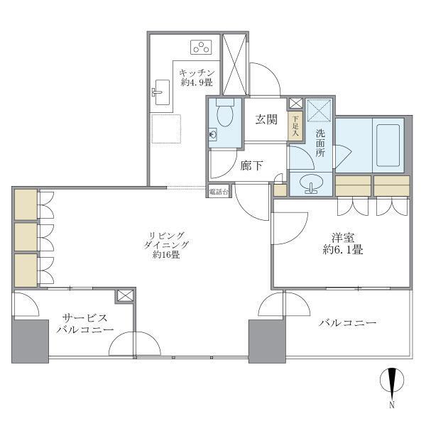 物件○○の間取り図