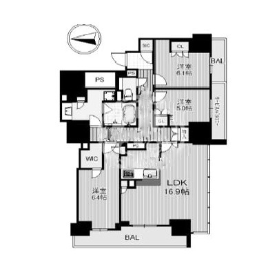 物件○○の間取り図