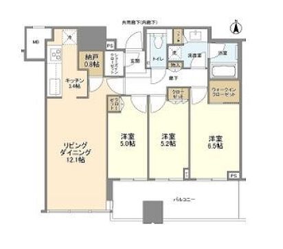 物件○○の間取り図