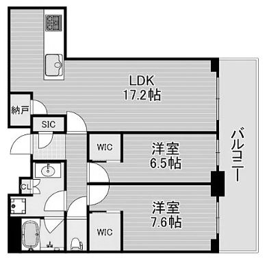 物件○○の間取り図