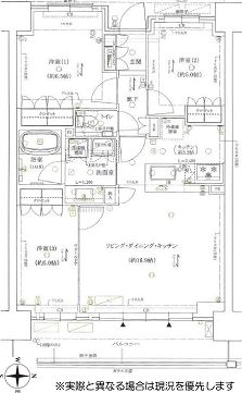 物件○○の間取り図