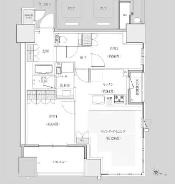 物件○○の間取り図