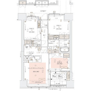 物件○○の間取り図