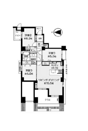 物件○○の間取り図