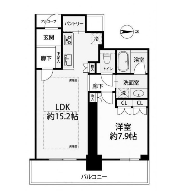 物件○○の間取り図