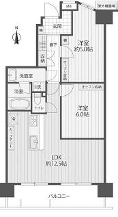 物件○○の間取り図