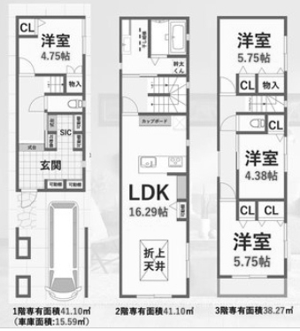 物件○○の間取り図