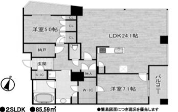 物件○○の間取り図