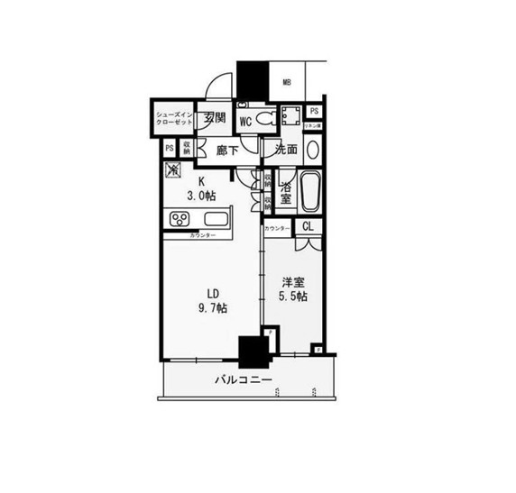 物件○○の間取り図