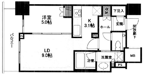 物件○○の間取り図