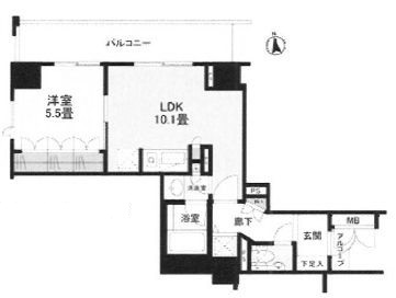 物件○○の間取り図