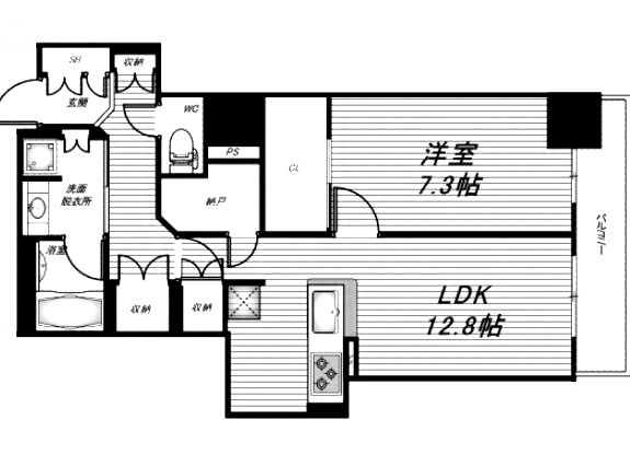 物件○○の間取り図