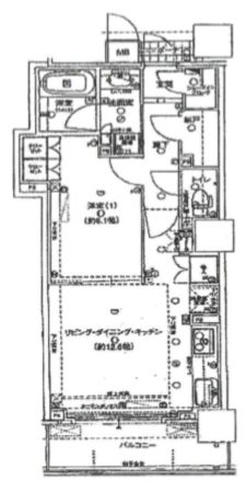 物件○○の間取り図