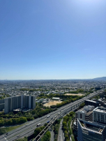雲一つない青空