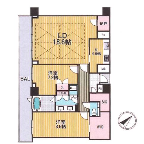 物件○○の間取り図