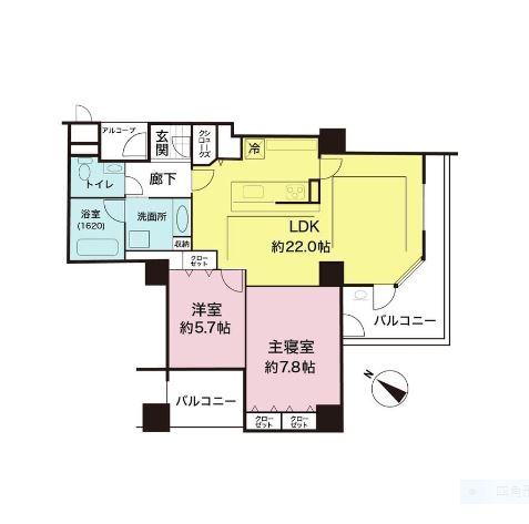 物件○○の間取り図