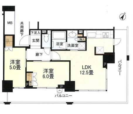 物件○○の間取り図