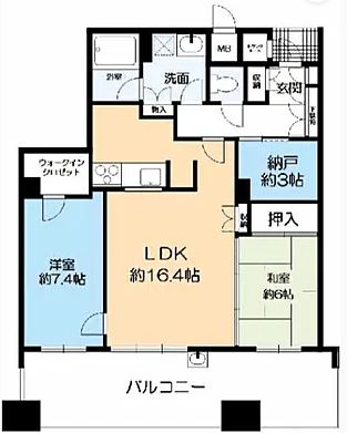 物件○○の間取り図