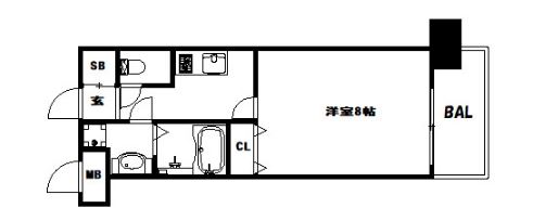 物件○○の間取り図