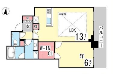 物件○○の間取り図