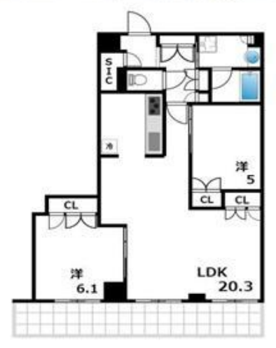 物件○○の間取り図