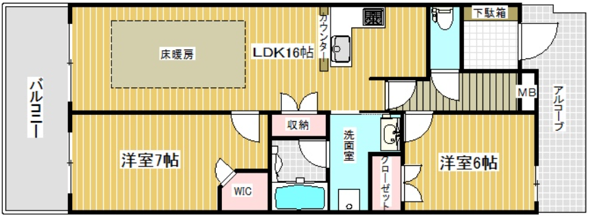 物件○○の間取り図