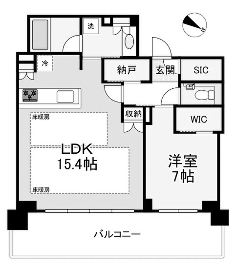 物件○○の間取り図
